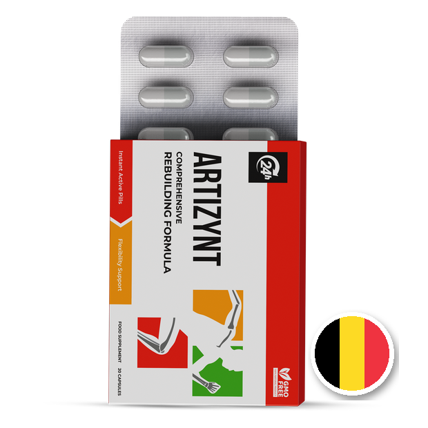 Boîte d’ArtiZynt Capsules avec blister de gélules — emballage rouge et blanc, 20 gélules
